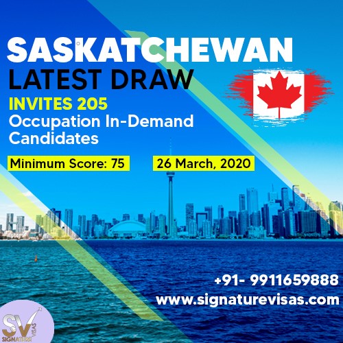 Saskatchewan PNP Latest Draw