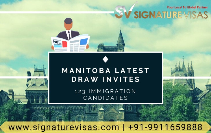 Manitoba Province Latest Draw invites 123 Candidates