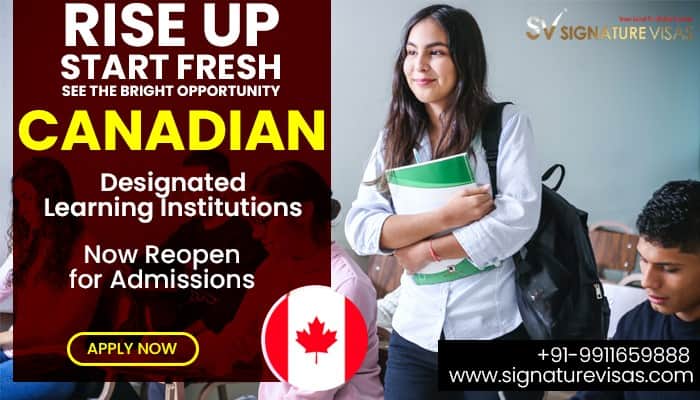Apply study visa for canada designated learning institutes