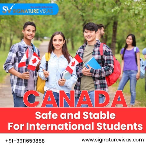 Canada Safe and Stable Country for International Students