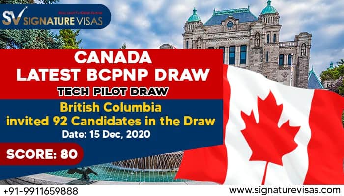 BCPNP December 16 Tech Pilot Draw