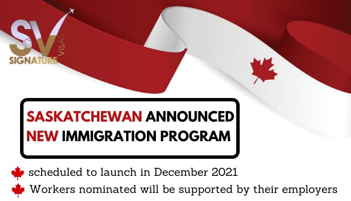 saskatchewan province announced new immigration program