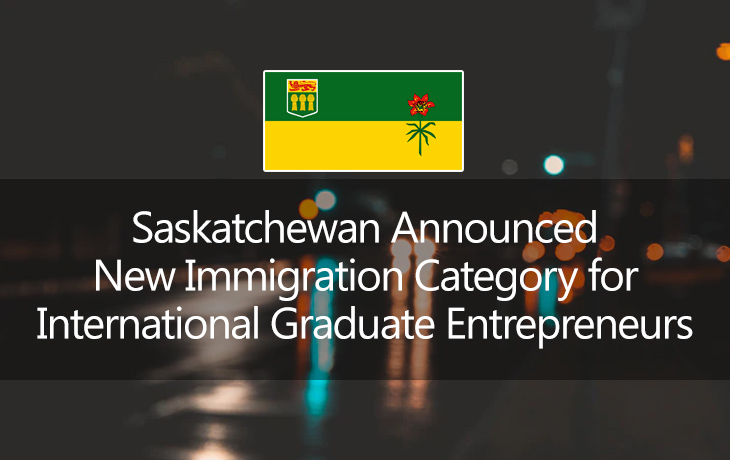 Saskatchewan New Immigration Category Announced