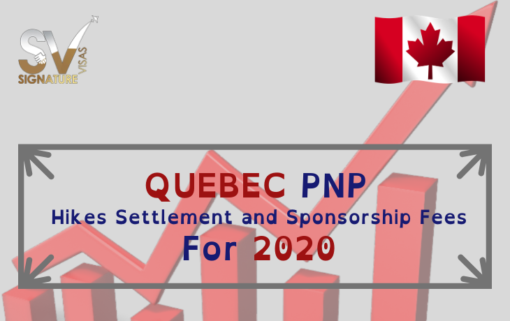 Quebec PNP Increases Fees