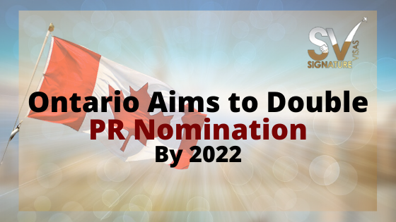 Ontario to Increase PR Intake by 2022
