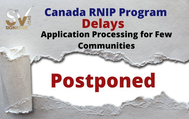 Canada RNIP Program Delays Application Processing for Few Communities